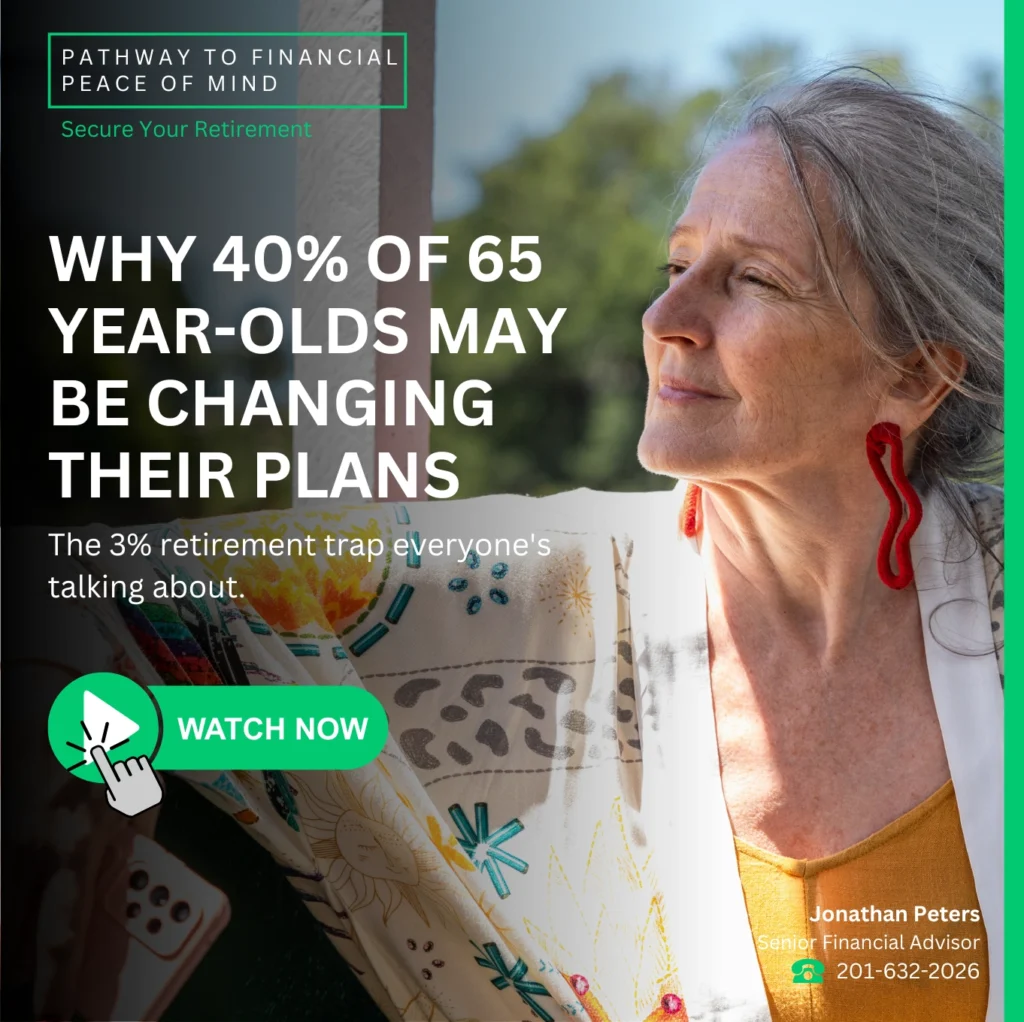 Why 40% of 65-Year-Olds May Be Changing Their Plans - The 3% retirement trap everyone's talking about