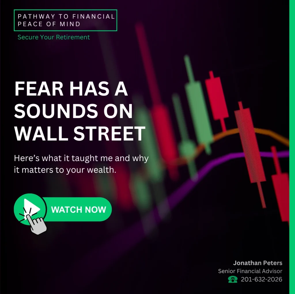 Fear Has a Sound on Wall Street - Here's what it taught me and why it matters to your wealth.